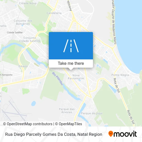 Rua Diego Parcelly Gomes Da Costa map