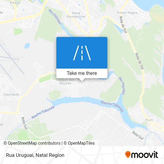 Rua Uruguai map