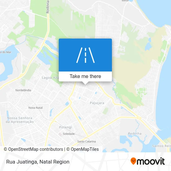 Rua Juatinga map