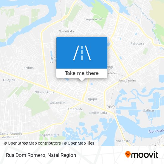 Rua Dom Romero map