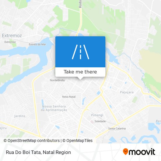 Rua Do Boi Tata map