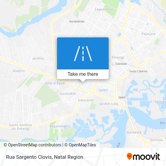 Rua Sargento Clovis map