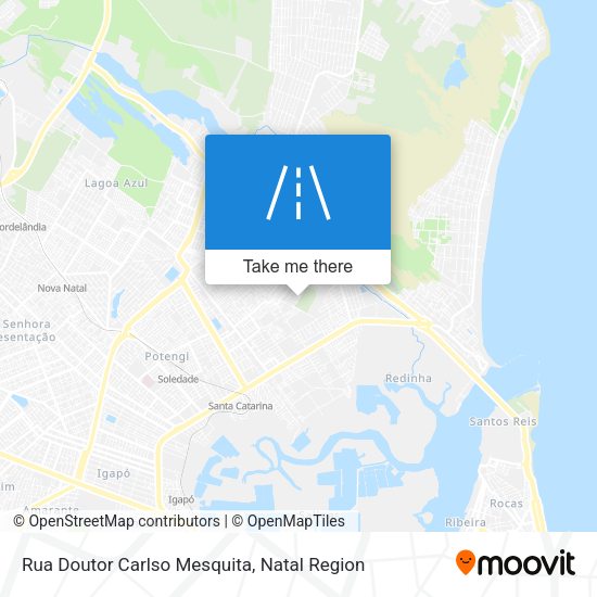 Rua Doutor Carlso Mesquita map