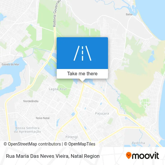 Rua Maria Das Neves Vieira map