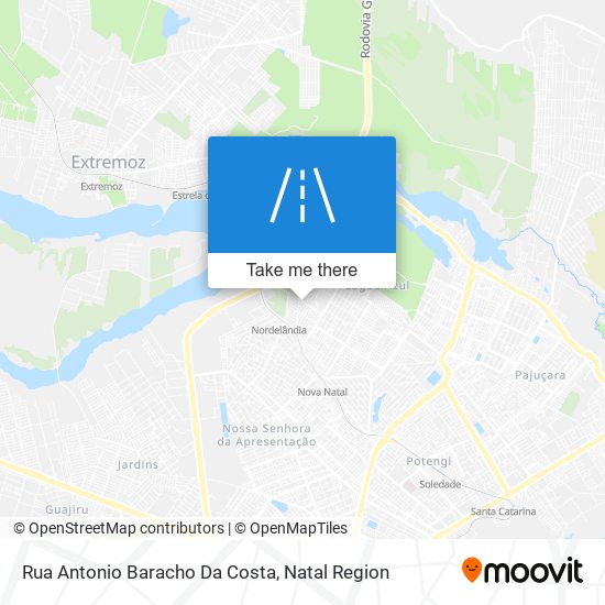 Rua Antonio Baracho Da Costa map