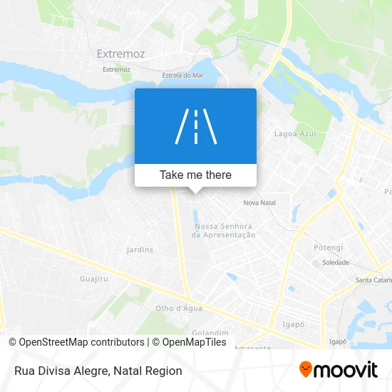 Rua Divisa Alegre map
