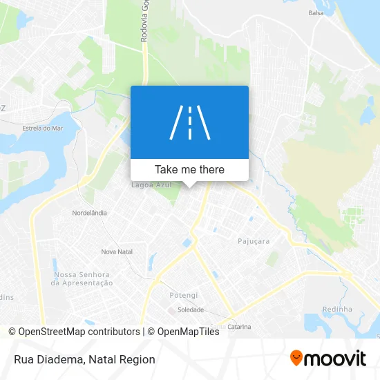 Rua Diadema map