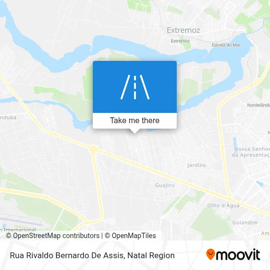 Rua Rivaldo Bernardo De Assis map