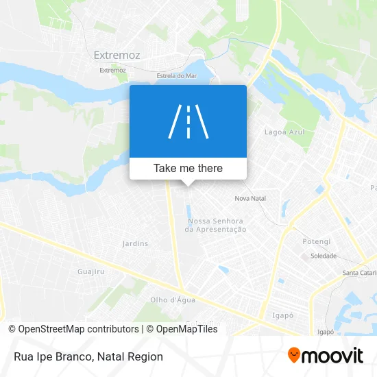 Rua Ipe Branco map