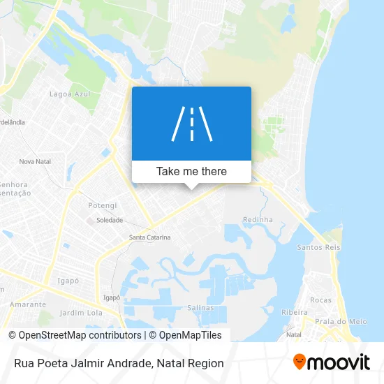 Rua Poeta Jalmir Andrade map