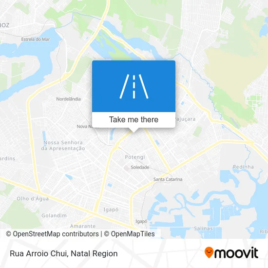Rua Arroio Chui map