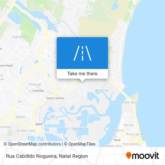 Rua Cabdido Nogueira map