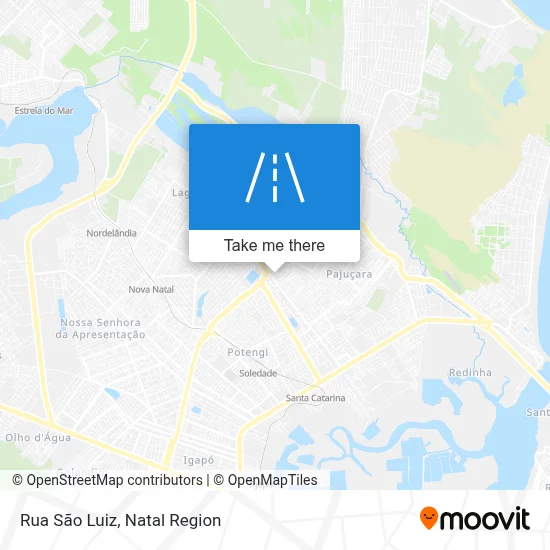 Rua São Luiz map
