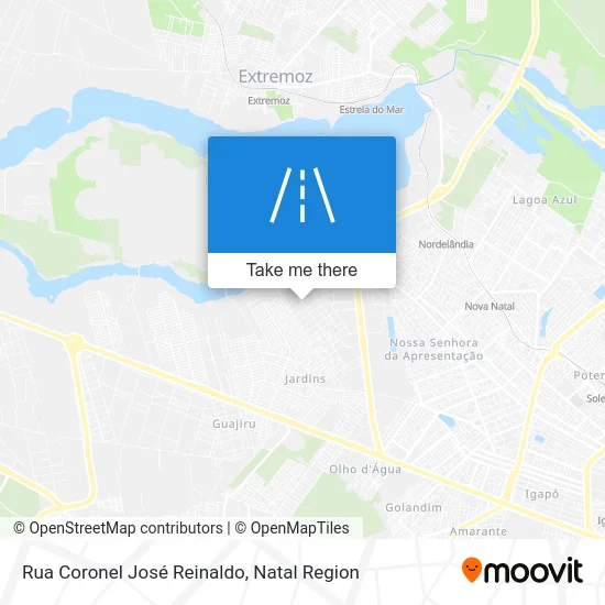 Rua Coronel José Reinaldo map