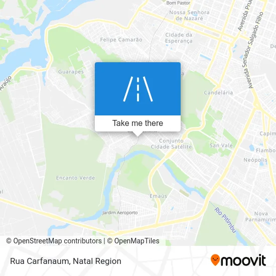 Rua Carfanaum map