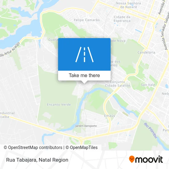 Rua Tabajara map