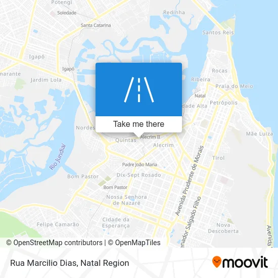 Rua Marcilio Dias map