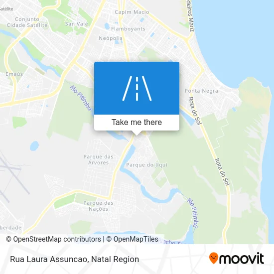 Rua Laura Assuncao map