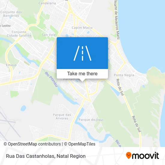 Rua Das Castanholas map