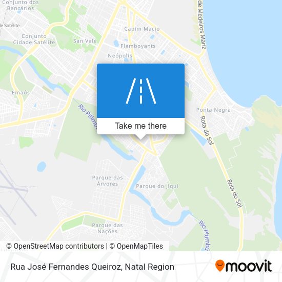 Rua José Fernandes Queiroz map