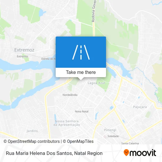 Rua Maria Helena Dos Santos map