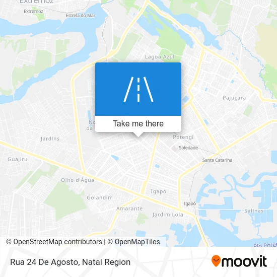 Rua 24 De Agosto map
