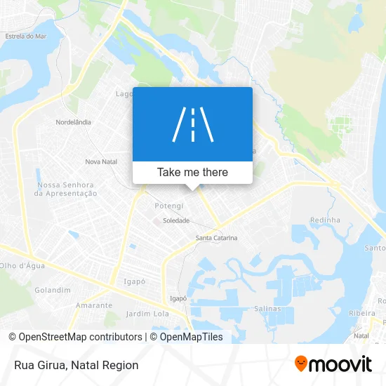 Rua Girua map