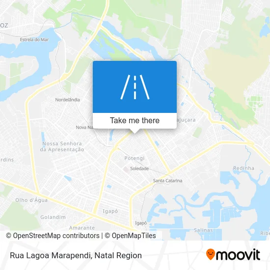 Rua Lagoa Marapendi map