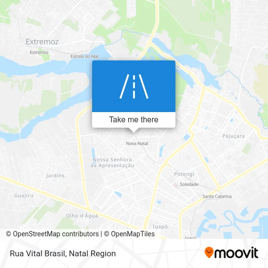 Rua Vital Brasil map