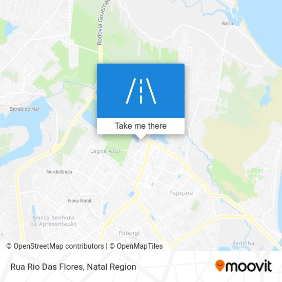 Rua Rio Das Flores map