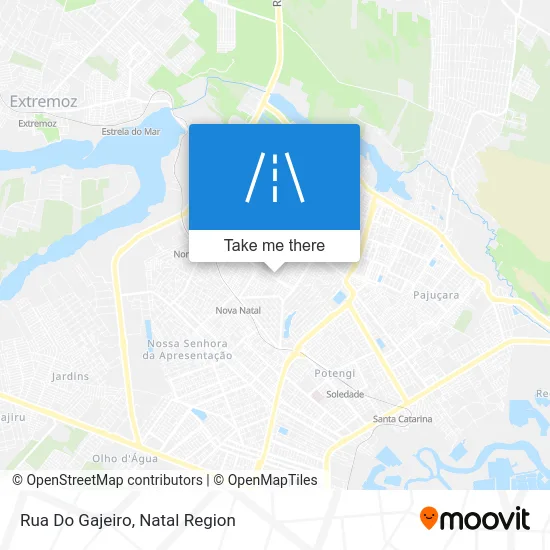 Rua Do Gajeiro map