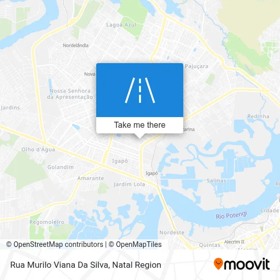Rua Murilo Viana Da Silva map