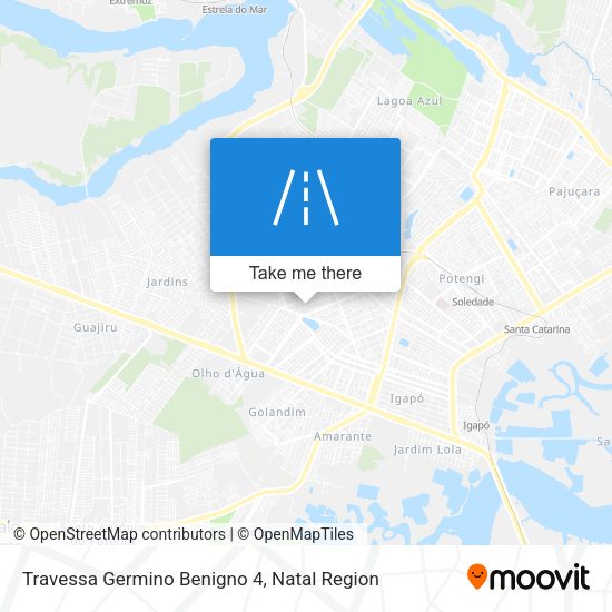 Travessa Germino Benigno 4 map