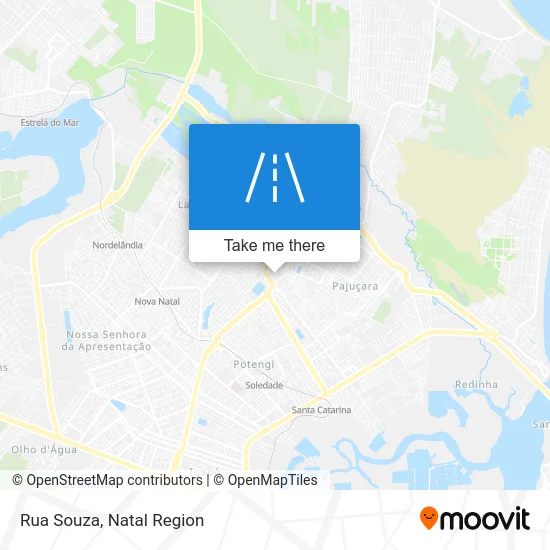 Rua Souza map