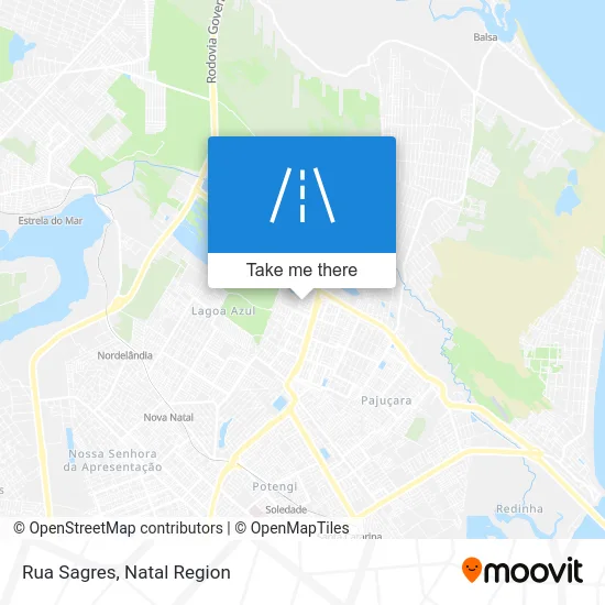 Rua Sagres map