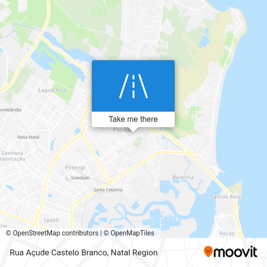 Rua Açude Castelo Branco map