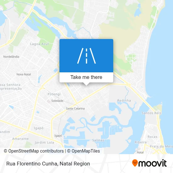 Rua Florentino Cunha map