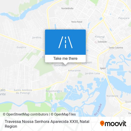 Travessa Nossa Senhora Aparecida XXIII map