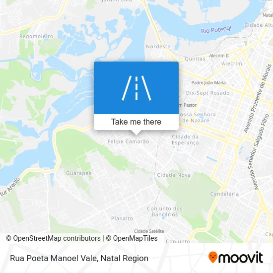 Rua Poeta Manoel Vale map
