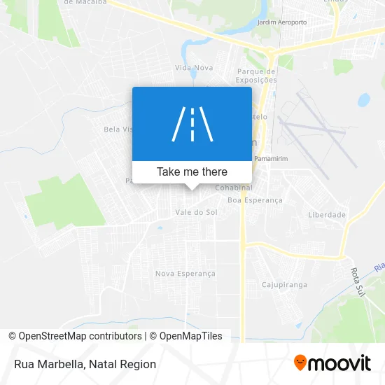 Rua Marbella map