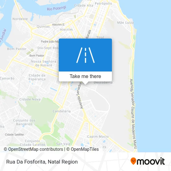 Rua Da Fosforita map