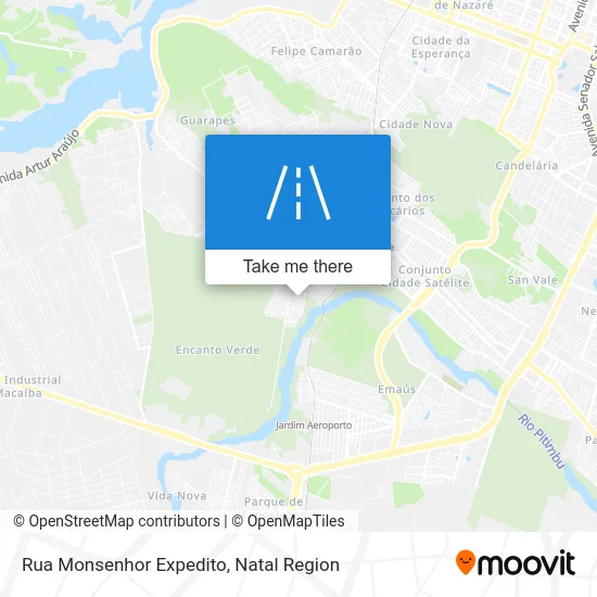 Rua Monsenhor Expedito map