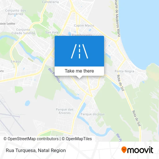 Rua Turquesa map