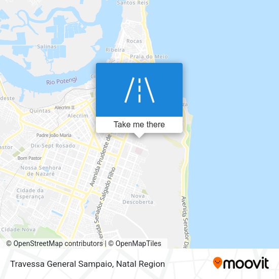 Travessa General Sampaio map