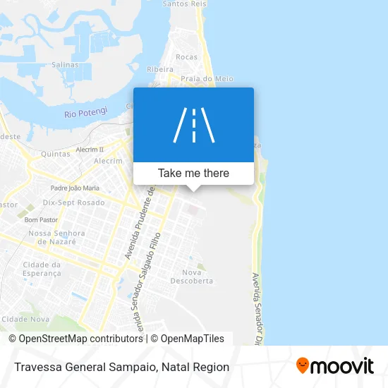 Travessa General Sampaio map
