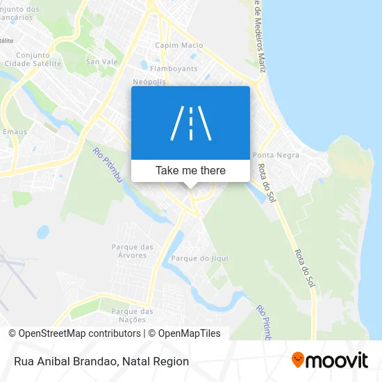 Rua Anibal Brandao map