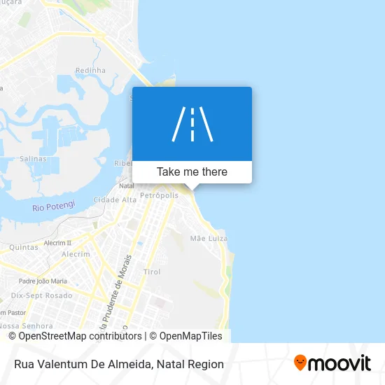 Rua Valentum De Almeida map