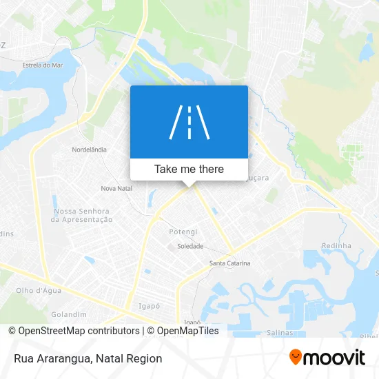 Rua Ararangua map