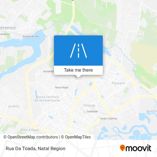Rua Da Toada map