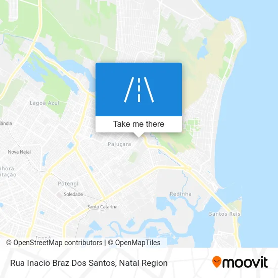 Rua Inacio Braz Dos Santos map